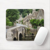 De brug in Castle Combe, mousepad in het Verenigd Muismat (Met muis)
