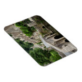 De brug in Castle Combe, UK rechthoekige magneet (Rechterzijde)