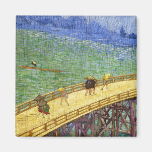 De brug in de Rijn Vincent van Gogh. Magneet