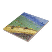 De brug in de Rijn Vincent van Gogh. Tegeltje (Zijkant)