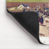 De brug in Leopoldstadt, Wenen, 1780 Muismat (Hoek)