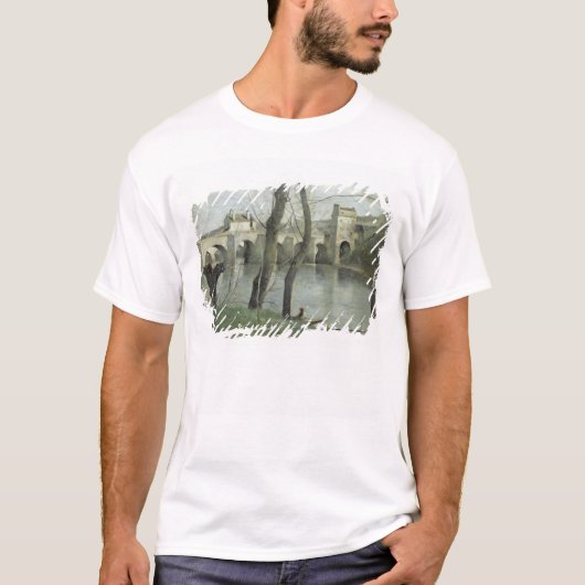 De brug in Mantes T-shirt (Voorkant)