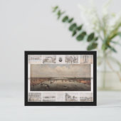 De brug in St. Louis Missouri Briefkaart (Staand voorkant)