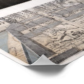 De brug in St. Louis Missouri Poster (Hoek)