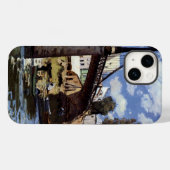 De brug in Villeneuve-la-Garenne Case-Mate iPhone Case (Achterkant (horizontaal))