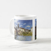 De brug in Villeneuve-la-Garenne Koffiemok (Voorkant links)