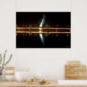 De brug is voor altijd uitgerust Poster (Keuken)