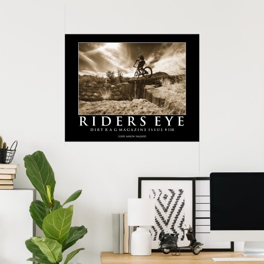 De brug is voorbij poster (Thuiskantoor)