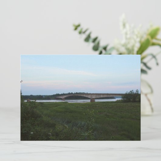 De brug kaart (Staand voorkant)