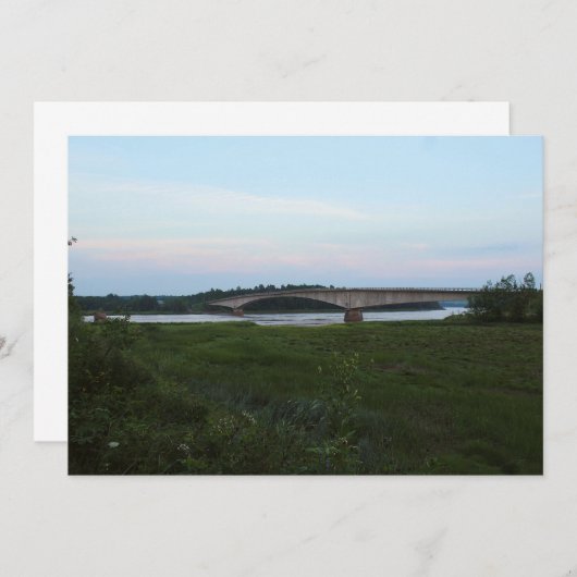 De brug kaart (Voorkant / Achterkant)