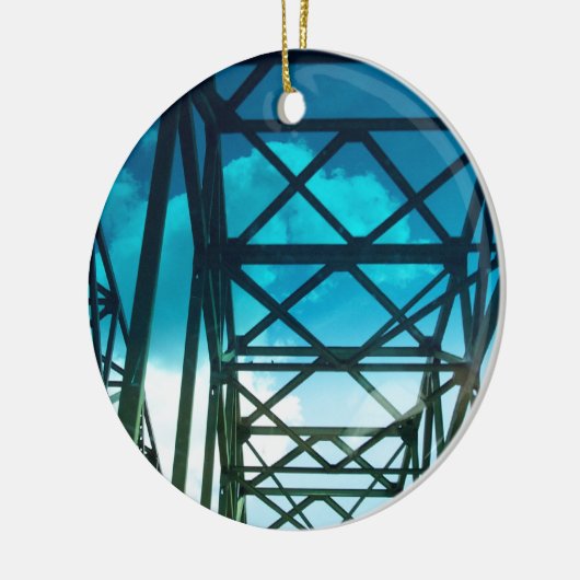 De brug keramisch ornament (Links)