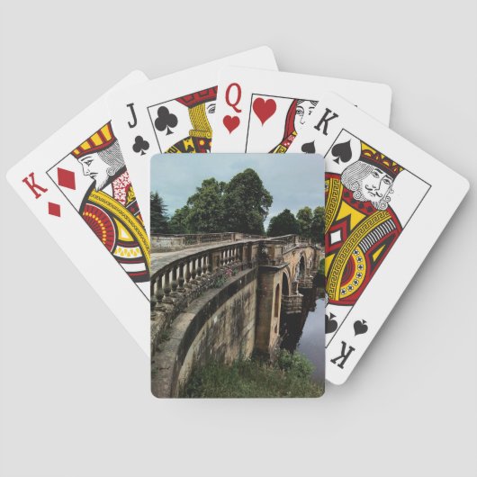 De brug naar Chatsworth Pokerkaarten (Achterkant)