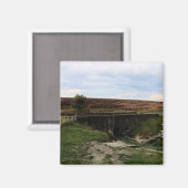 De brug, op het platteland magneet (Voorkant / Achterkant)