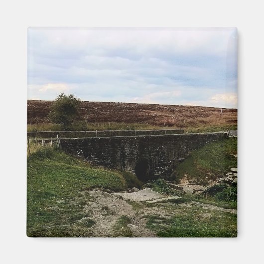 De brug, op het platteland magneet (Voorkant)