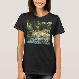 De brug over de vijver met waterlelies door Claude T-shirt