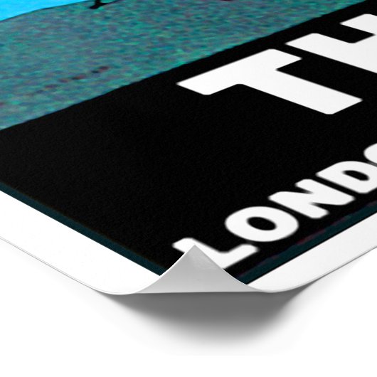 De brug over de Vluchtweg Poster (Hoek)