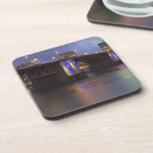 De brug over de Willamette Bier Onderzetter (Linkerzijde)