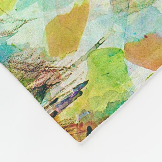 De brug, Paul Cezanne Fleece Deken (Hoek)