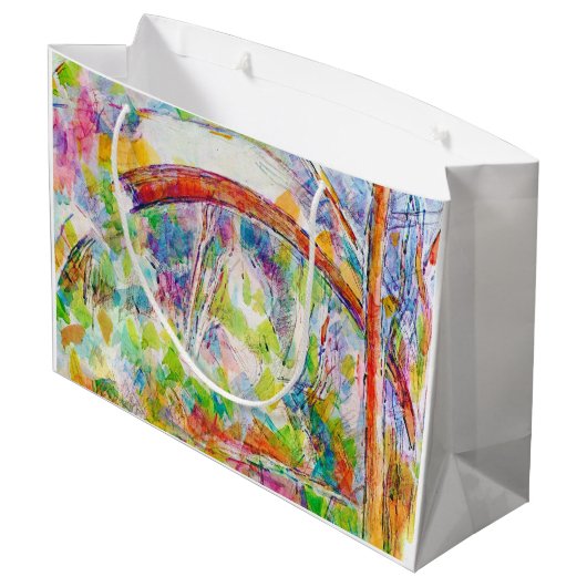 De brug, Paul Cezanne Groot Cadeauzakje (Achterkant Gekanteld)