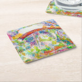 De brug, Paul Cezanne Kartonnen Onderzetters (Schuin)