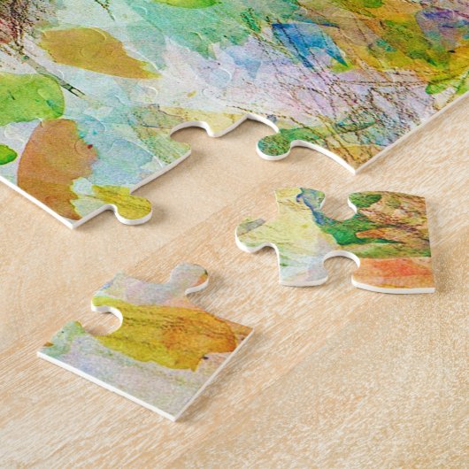 De brug, Paul Cezanne Legpuzzel (Zijkant)