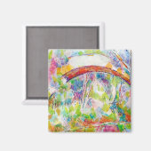 De brug, Paul Cezanne Magneet (Voorkant / Achterkant)