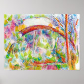 De brug, Paul Cezanne Poster (Voorkant)