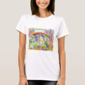 De brug, Paul Cezanne T-shirt (Voorkant)