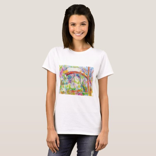 De brug, Paul Cezanne T-shirt (Voorkant volledig)