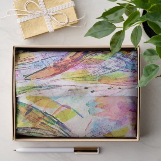 De brug, Paul Cezanne Tissuepapier (Geschenk)