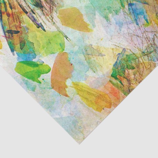 De brug, Paul Cezanne Tissuepapier (Detail)