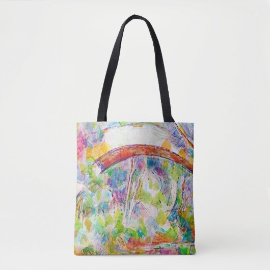 De brug, Paul Cezanne Tote Bag (Voorkant)
