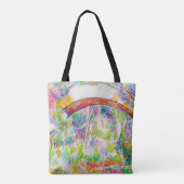 De brug, Paul Cezanne Tote Bag (Achterkant)