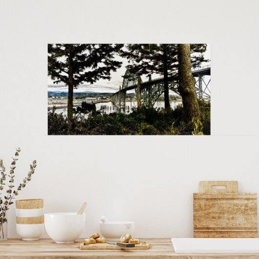 De brug poster (Keuken)