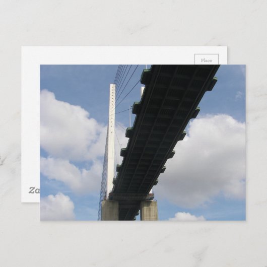 De brug QE2 Briefkaart (Voorkant / Achterkant)