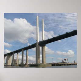 De brug QE2 Poster