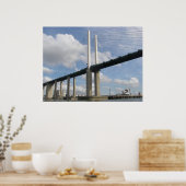 De brug QE2 Poster (Keuken)