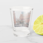 De brug shot glas (Achterkant)