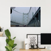 De Brug van Ben Franklin Poster (Thuiskantoor)