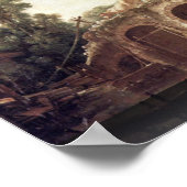 De brug van Boucher François Poster (Hoek)