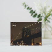 De Brug van Brooklyn Briefkaart (Staand voorkant)