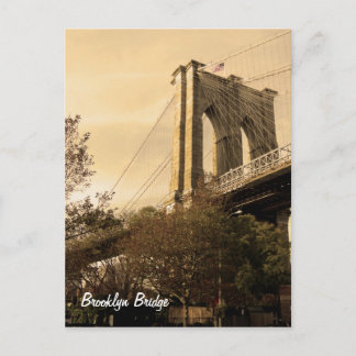 De Brug van Brooklyn van Brooklyn Briefkaart