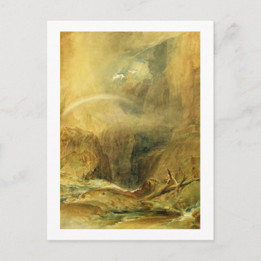 De Brug van de duivel, St. Gotthard Pas, c.1804 Briefkaart (Voorkant)