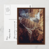 De brug van de Duivel, St. Gotthard, van Turner Jo Briefkaart (Voorkant / Achterkant)