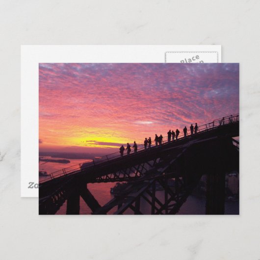 De Brug van de Haven van Sydney Briefkaart (Voorkant / Achterkant)