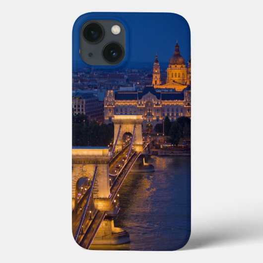De Brug van de ketting en Volledige Maan bij nacht Case-Mate iPhone Case (Achterkant)