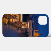 De Brug van de ketting en Volledige Maan bij nacht Case-Mate iPhone Case (Achterkant (horizontaal))