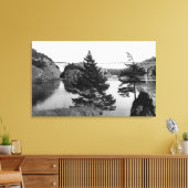 De Brug van de Misleiding, Uitzicht Fotograp 2 van Canvas Afdruk (Insitu (Woonkamer))