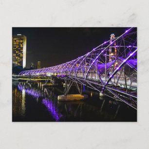 De Brug van de schroef, Singapore - Briefkaart