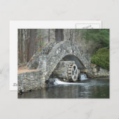 De Brug van de Steen van New England Briefkaart (Voorkant / Achterkant)